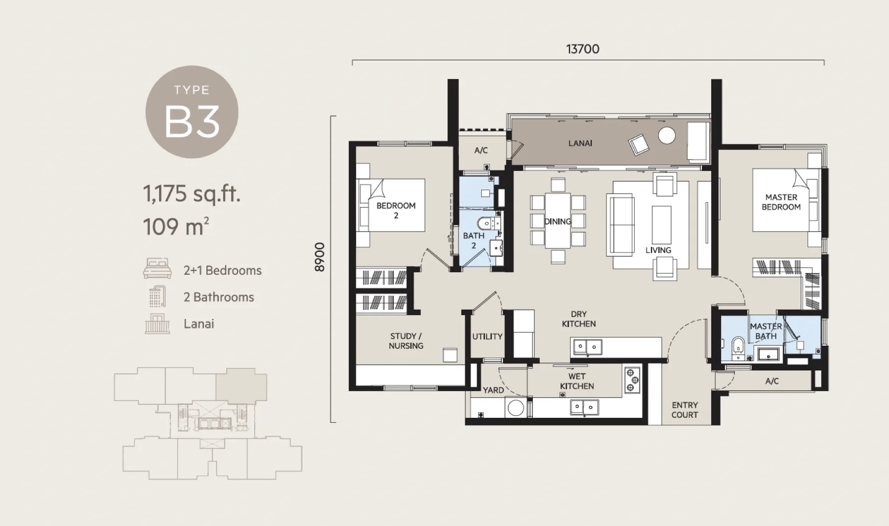 Oaka Residence floor plan