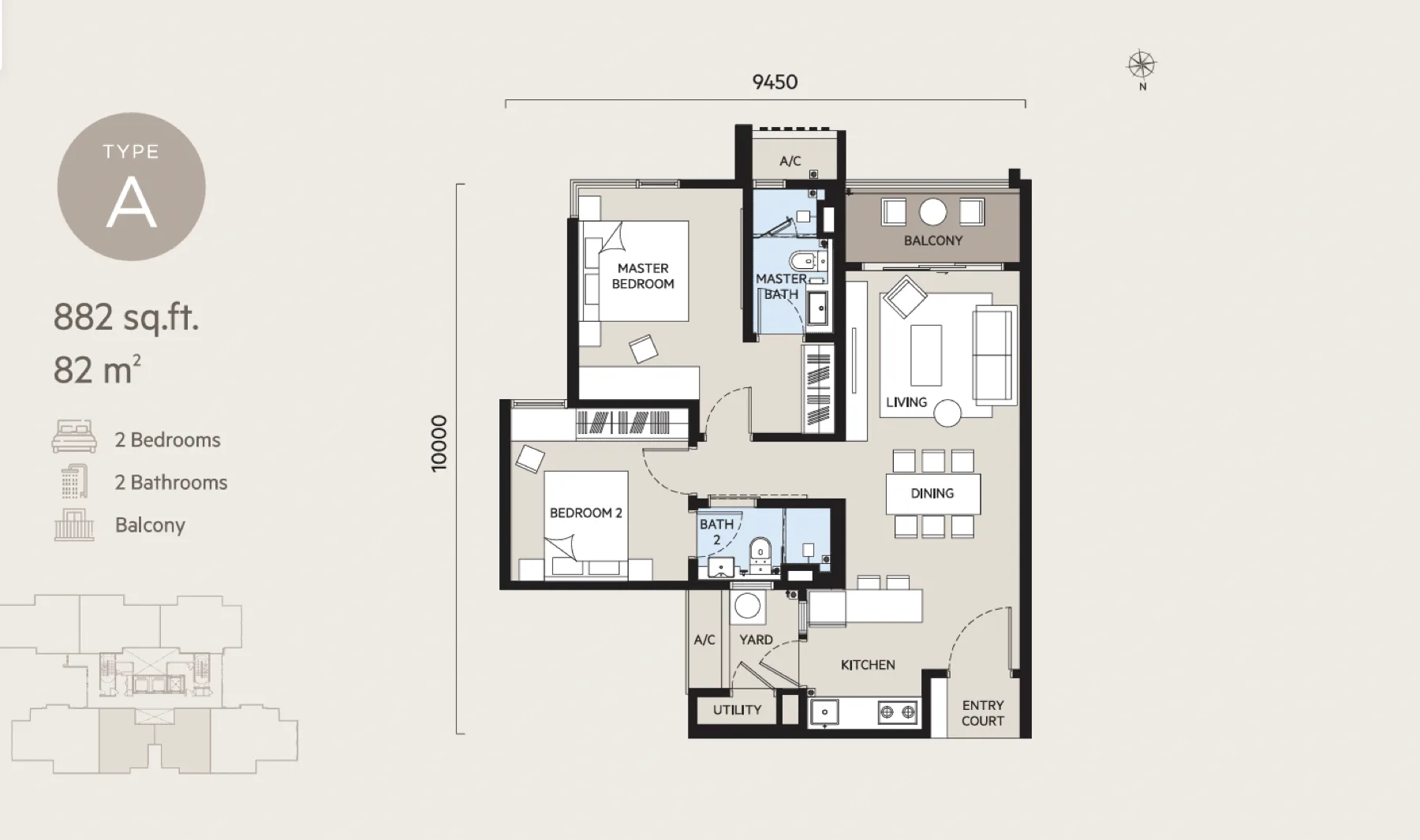 Oaka Residence floor plan