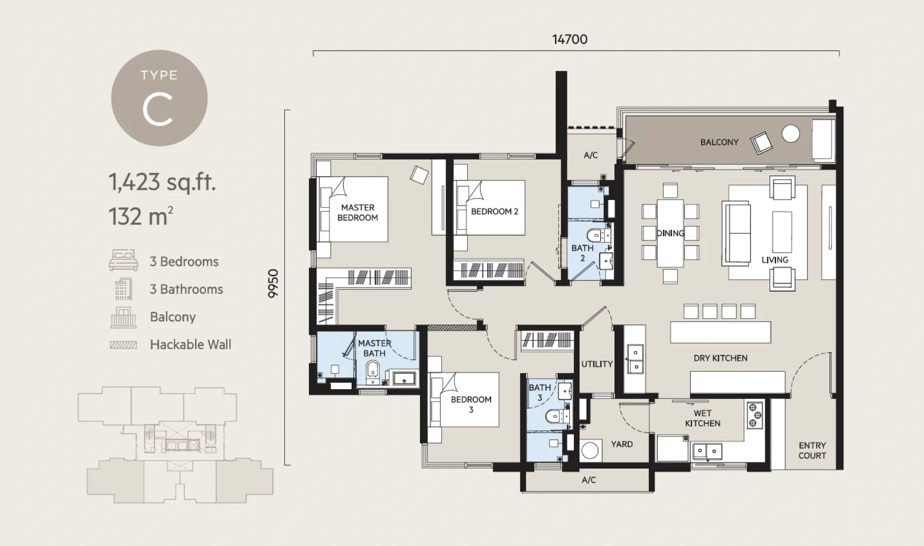 Oaka Residence floor plan